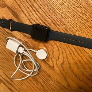 Series 3 Apple Watch. Black